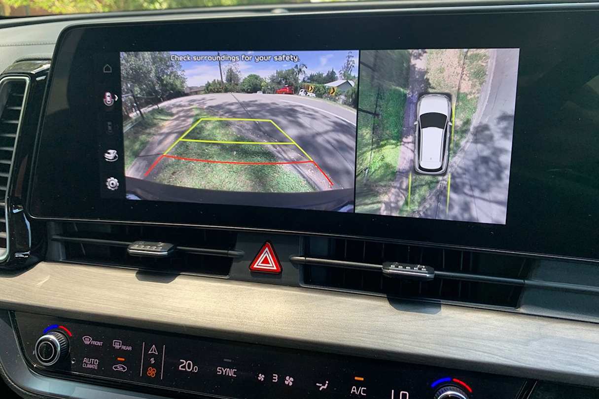 Kia Shortage has plenty of high-tech new standard gear, like the dual 12.3-inch screens. (Image: Matt Campbell)